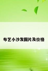 布艺小沙发图片及价格