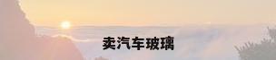 卖汽车玻璃