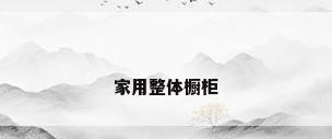 家用整体橱柜