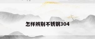 怎样辨别不锈钢304