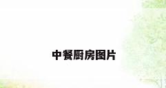 中餐厨房图片