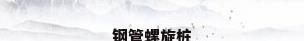 钢管螺旋桩