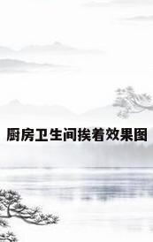 厨房卫生间挨着效果图