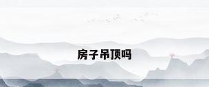 房子吊顶吗