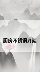 厨房不锈钢刀架