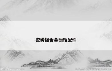 瓷砖铝合金橱柜配件