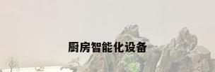厨房智能化设备