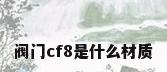 阀门cf8是什么材质