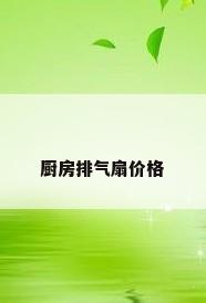 厨房排气扇价格