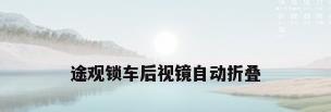 途观锁车后视镜自动折叠
