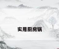 实用厨房锅
