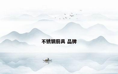 不锈钢厨具 品牌