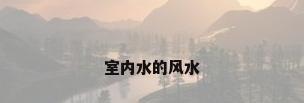 室内水的风水