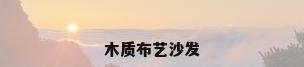 木质布艺沙发