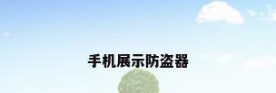 手机展示防盗器