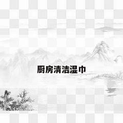 厨房清洁湿巾