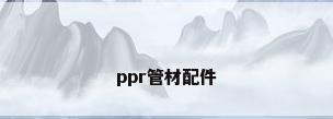 ppr管材配件