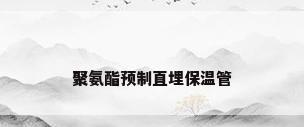 聚氨酯预制直埋保温管