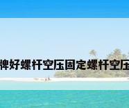 固定螺杆空压机哪个品牌好螺杆空压固定螺杆空压机哪个品牌好?_百度...