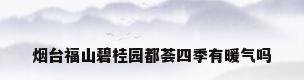 烟台福山碧桂园都荟四季有暖气吗