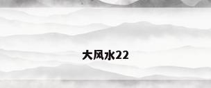 大风水22