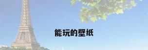 能玩的壁纸
