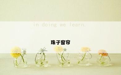 珠子窗帘