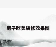 房子欧美装修效果图
