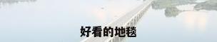 好看的地毯