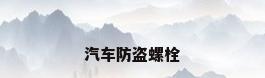 汽车防盗螺栓