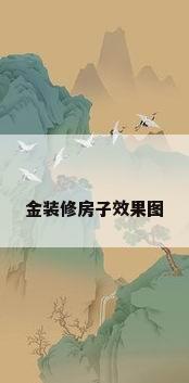 金装修房子效果图