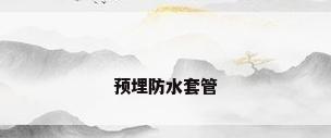 预埋防水套管