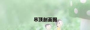 吊顶剖面图