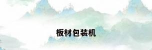 板材包装机
