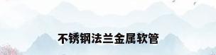 不锈钢法兰金属软管