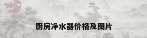 厨房净水器价格及图片