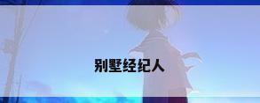 别墅经纪人