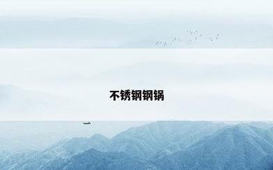 不锈钢钢锅