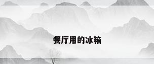 餐厅用的冰箱
