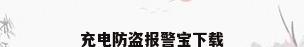 充电防盗报警宝下载