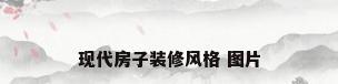现代房子装修风格 图片