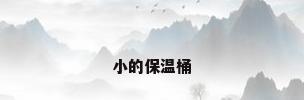 小的保温桶