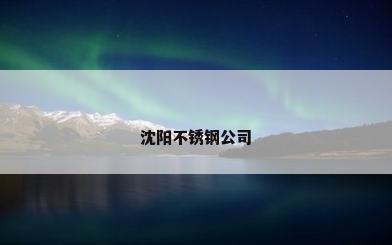 沈阳不锈钢公司