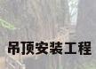吊顶安装工程
