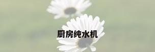 厨房纯水机