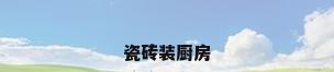 瓷砖装厨房