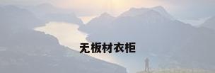 无板材衣柜