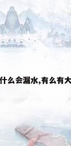 谁晓得空调机为什么会漏水,有么有大神教下怎么解决