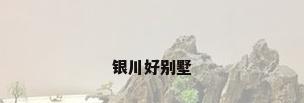 银川好别墅