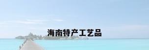 海南特产工艺品